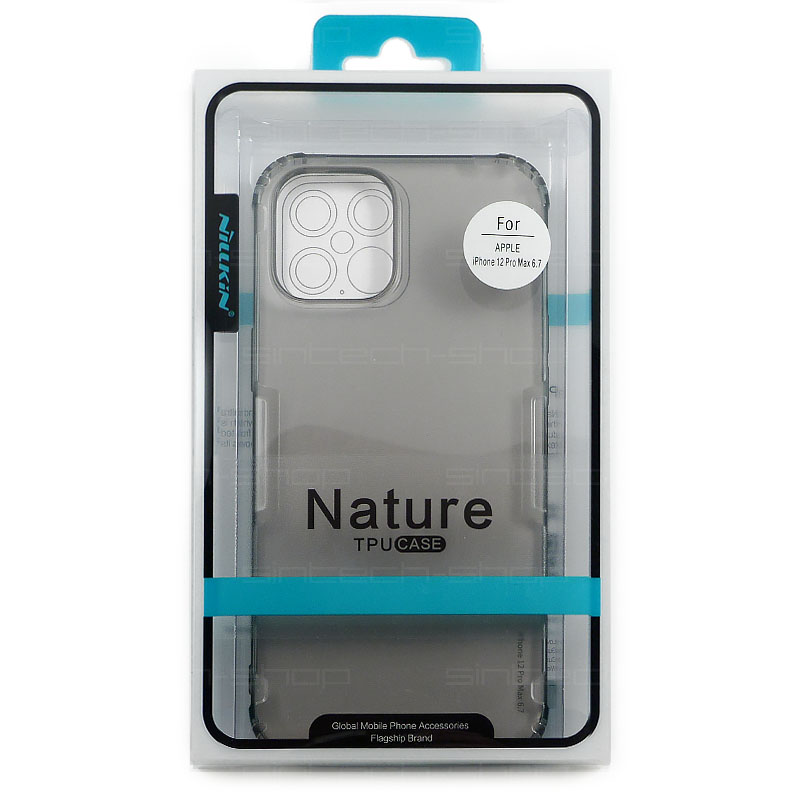 Nillkin Nature TPU Pouzdro pro iPhone 12 Pro Max (6,7"), šedé