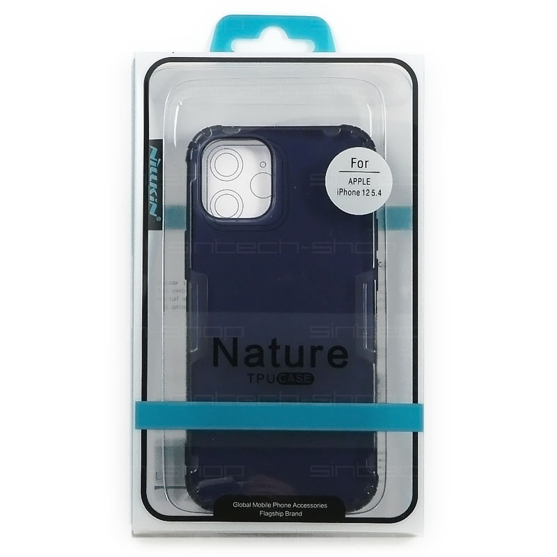 Nillkin Nature TPU Pouzdro pro iPhone 12 mini (5,4"), modré
