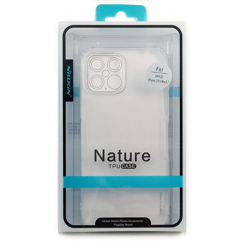 Nillkin Nature TPU Pouzdro pro iPhone 12 Pro Max 6.7", průhledné