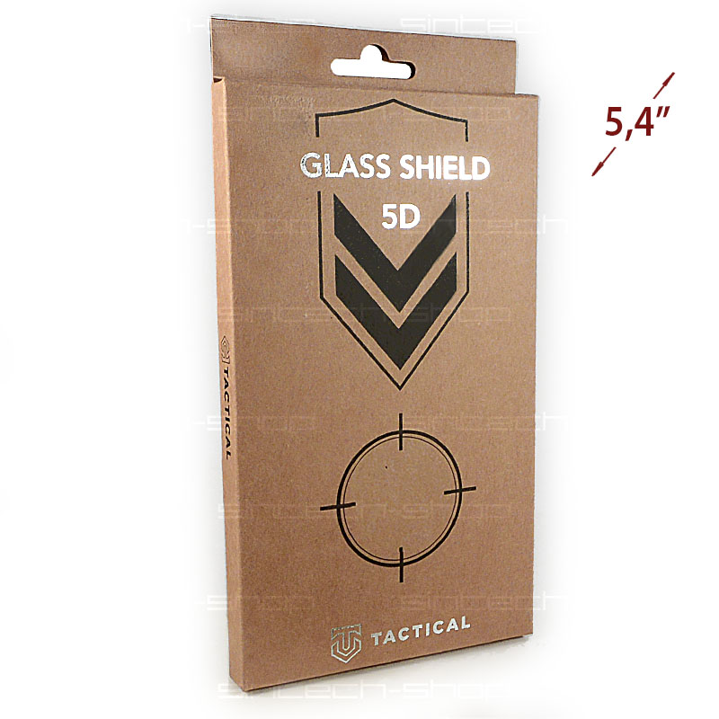 Tactical Glass Shield 5D tvrzené sklo pro iPhone 13 Mini (5,4") černé