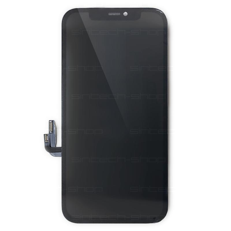 iPhone 12 (6,1") displej s rámem a dotykem, černý hard OLED