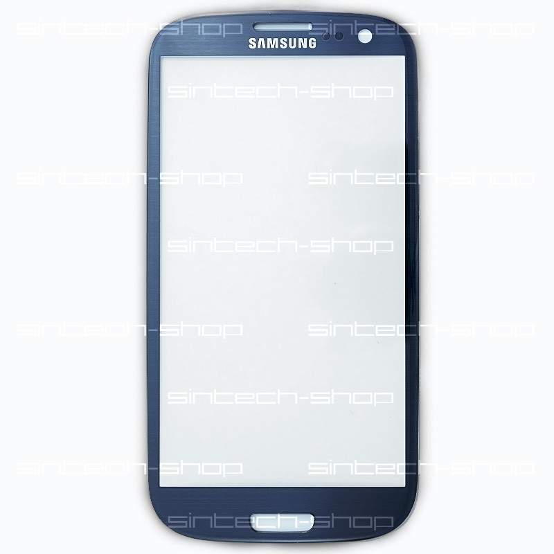 Samsung Galaxy S3 sklo dotykové, čelní, modré i9300/i9301