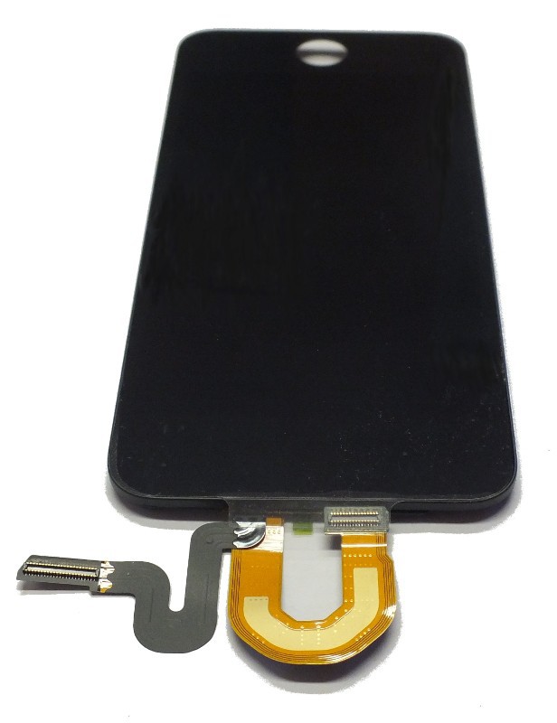 iPod Touch 5G/6G displej černý (čelní sklo, LCD, touchscreen)