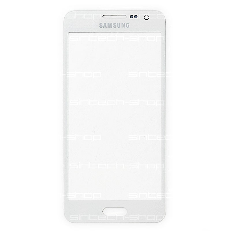 Samsung Galaxy A3 2015 (A300F) čelní dotykové sklo, bílé (Platinium Pearl white)