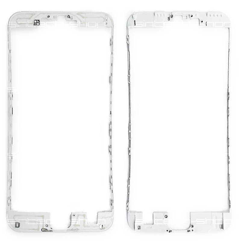 iPhone 6S PLUS (5,5") bílý - čelní rámeček skla