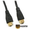 HDMI-HDMI 1.4 kabel 15m POZLACENÉ KONEKTORY