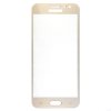 Ochranné Tvrzené Sklo 9H pro Samsung Galaxy J3 2016 Full cover (Barevná varianta Zlatá)