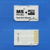 Adaptér Memory Stick Pro duo pro dvě Micro SD(HC) karty