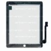 iPad 3 / iPad 4 čelní sklo + digitizer (Touchscreen) - černý