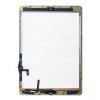iPad Air (A1474) čelní sklo + digitizer - bílý SINTECH© Premium, osazený Home button