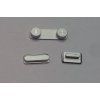 7594 7594 7594 iphone 5s stribrny set tlacitek volume mute a power button