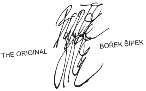 The Original Bořek Šípek