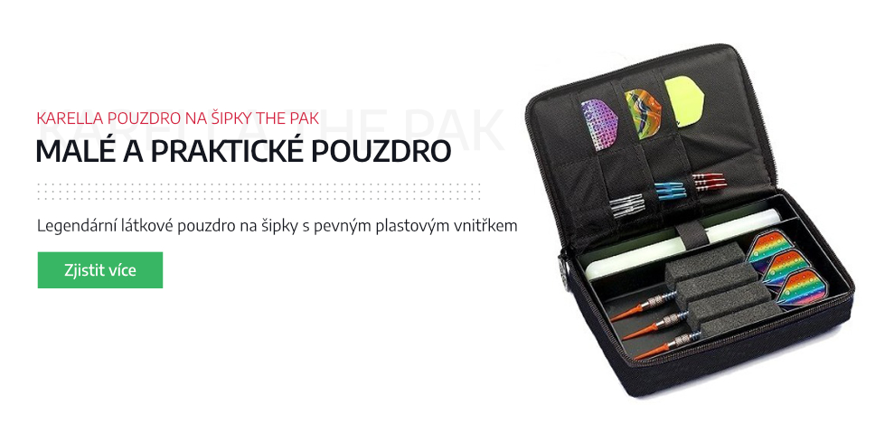 Karella pouzdro na šipky The Pak černé