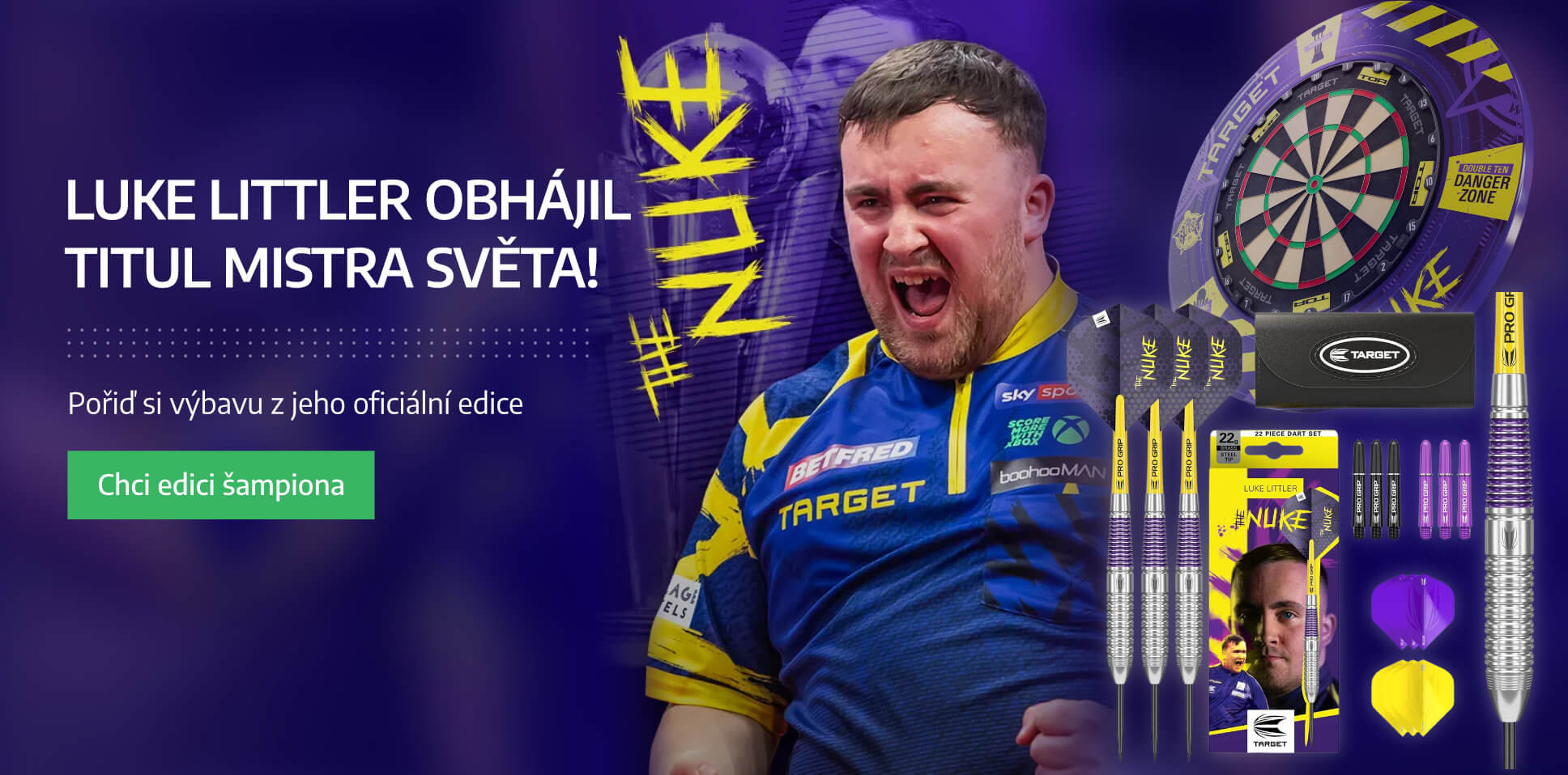 Luke Littler je mistrem světa