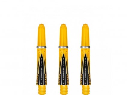 Násadky Harrows Supergrip Ignite Yellow Short