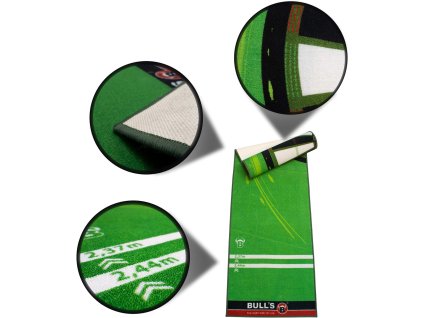 Koberec k terči Carpet Mat 120 BULLS green 67809