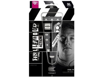 Šipky Hollywood Action 90% 23G SP Steel Tip Dart