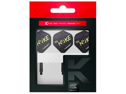 Letky Luke Littler K-Flex Black No.2 Medium