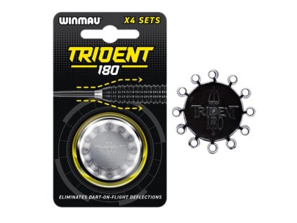 Kroužky na hroty Trident 180 Black