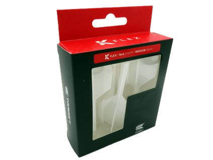 Target K-Flex No.6 letky na šipky 33 mm bílé MEDIUM
