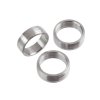 Kroužky Target Slot Lock Rings - stříbrné 3ks