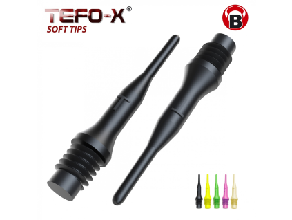 BULL'S Tefo-X Soft Tips 100 Kousky