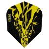 harrows flights rapide x no6 yellow 2594