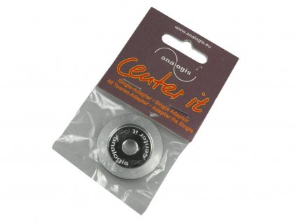 4221 1 gramo kovovy unasec pro sp desky single velky stredici otvor