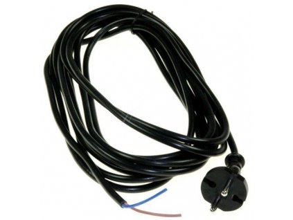 4557 1 kabel sitovy pro vysavace 6m 2 vodice cerny