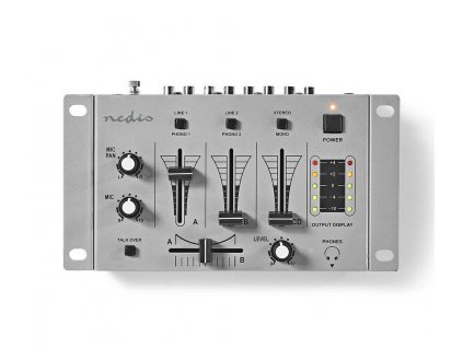 6102 1 dj smesovac 3 stereo kanaly crossfader funkce zpetne komunikace