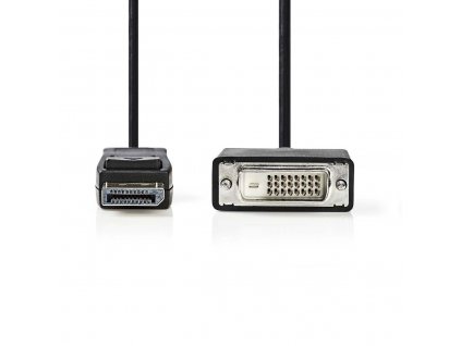 6261 1 kabel displayport dvi d 24 1 pin 2 m cerny