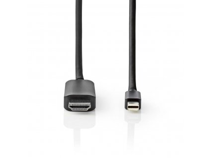 6291 1 kabel mini displayport 1 4 hdmi 2 m cerny
