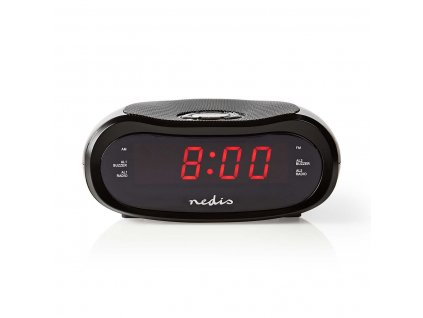 7602 digitalni budik s fm am radiem nedis clar001bk