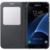Samsung EF-CG935PB flip pouzdro S View Galaxy S7 edge černé