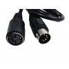 6834 kabel din din samice samec 1 5m tzv petikolik