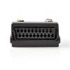 7659 1 scart adapter s pridavnym vstupem 3x cinch a s video prepinac