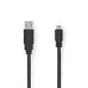 8157 1 kabel usb 2 0 usb a zastrcka micro b zastrcka 1m plochy cerny
