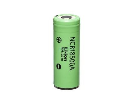 baterie panasonic ncr18500a 18500 2040mah 3 7v 3 8a li ion 1ks