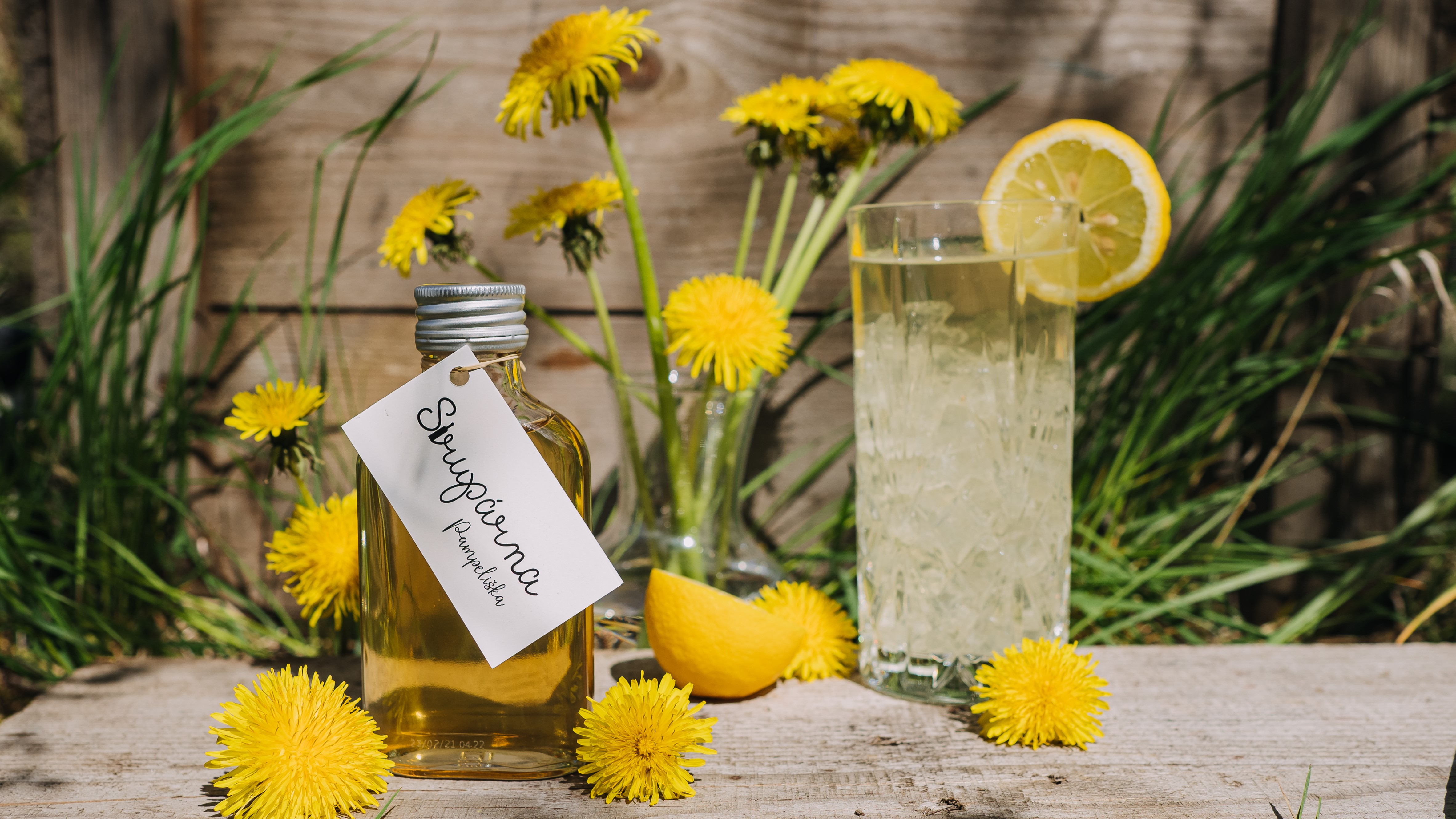 Pampeliškový sirup