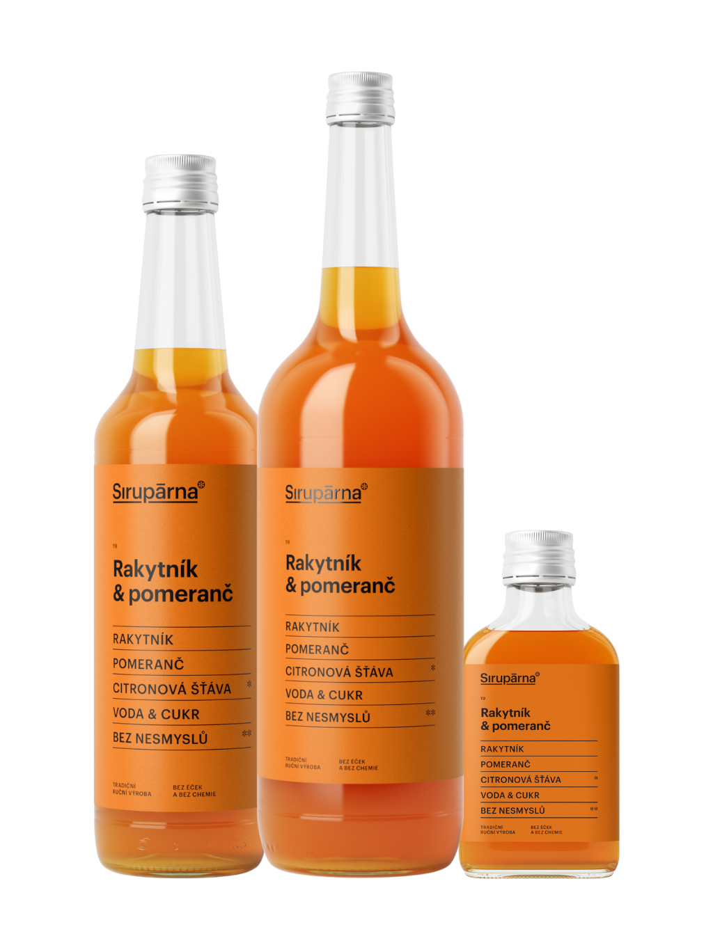 Rakytník & pomeranč sirup (Objem 0.1 L)
