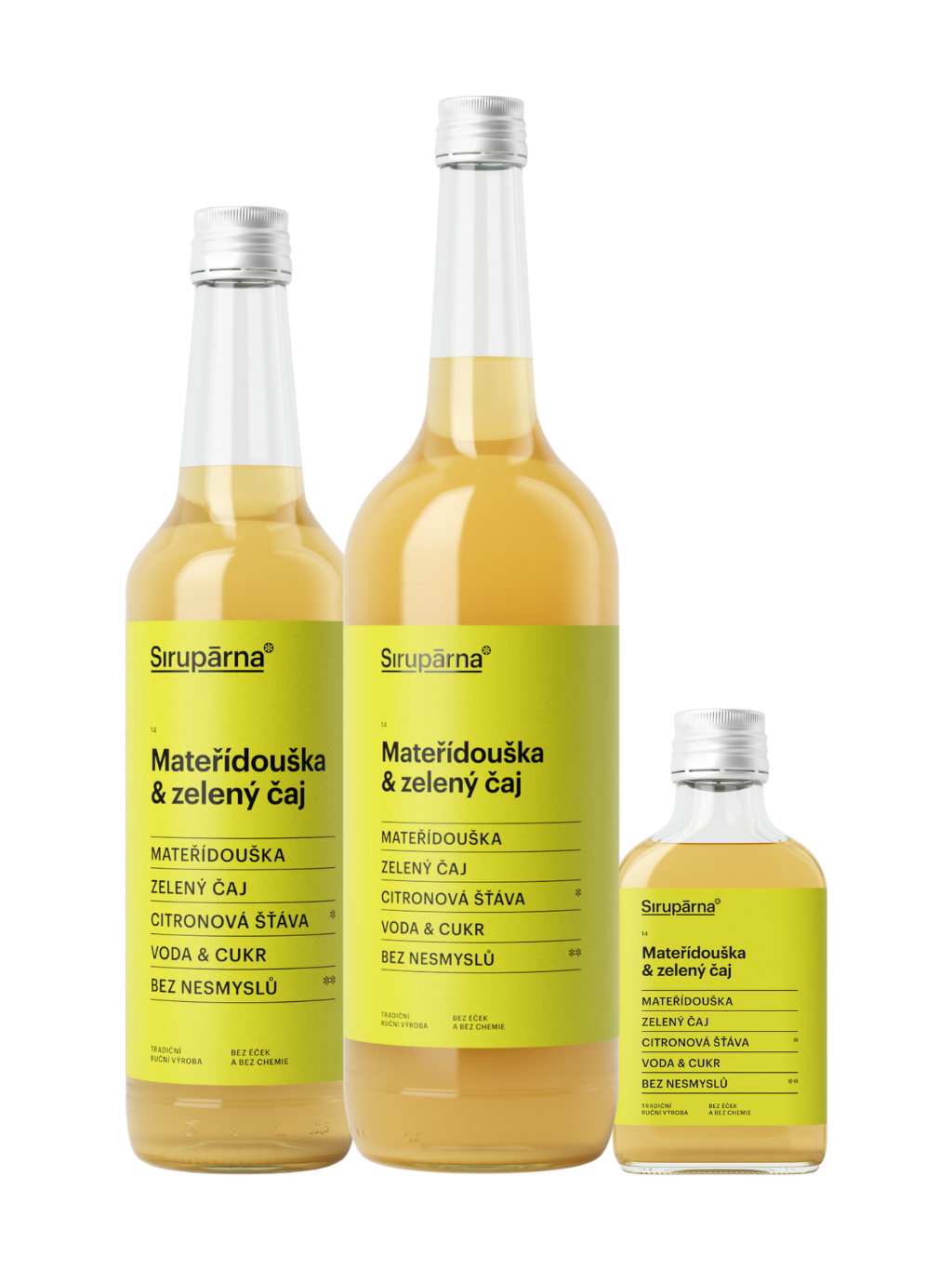 Mateřídouška & zelený čaj (Objem 0.1 L)