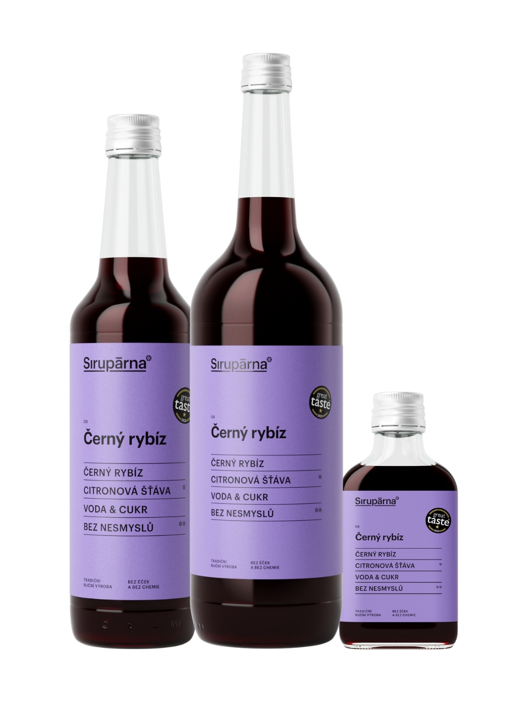 Černý rybíz sirup (Objem 0.1 L)