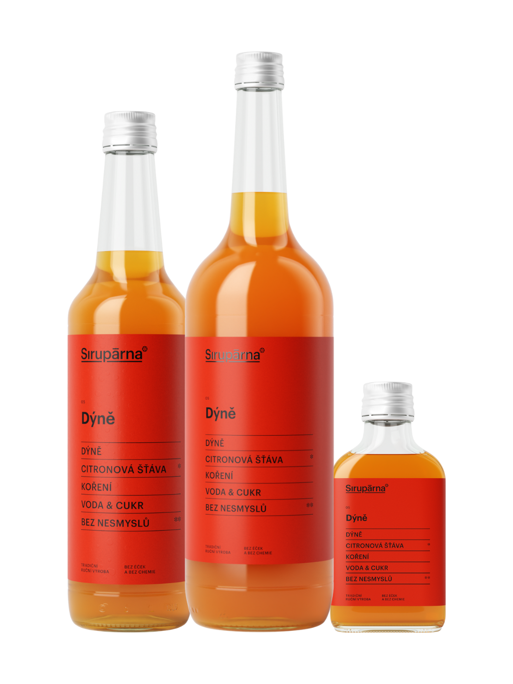 Dýňový sirup (Objem 0.1 L)