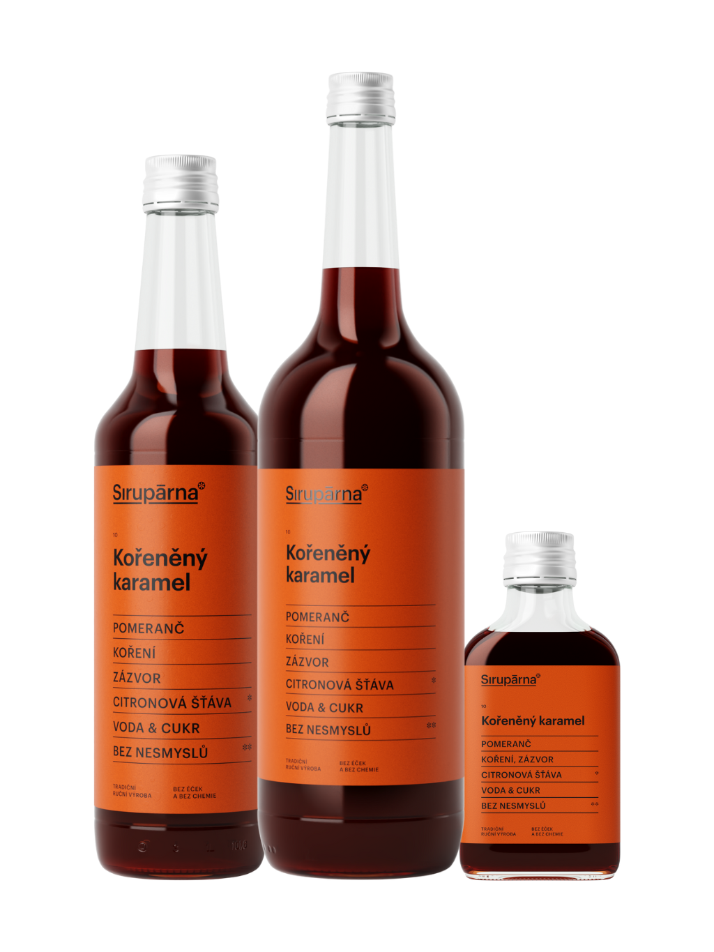 Kořeněný karamel sirup (Objem 0.1 L)