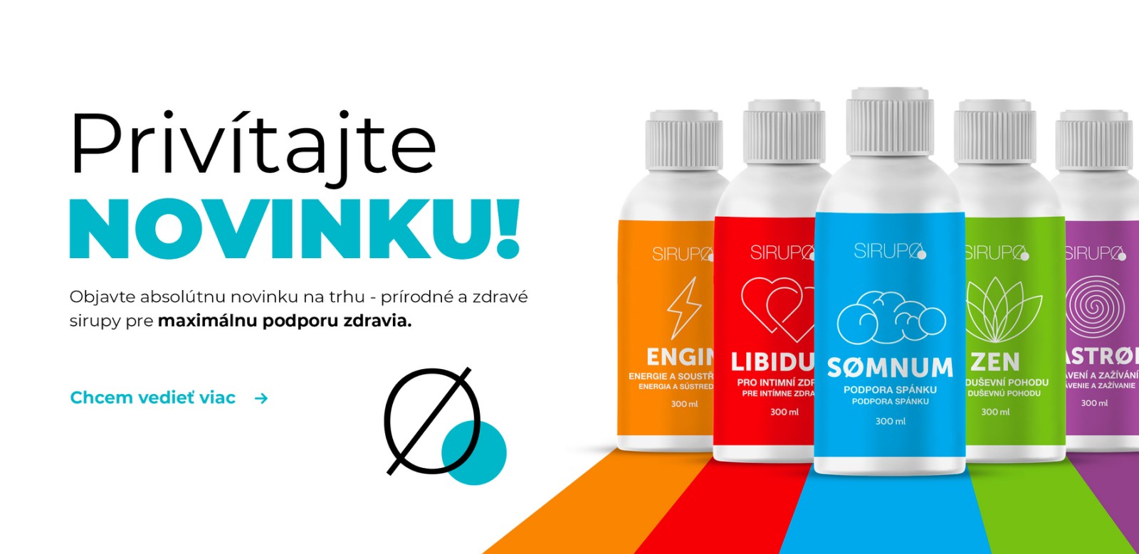 Organické a zdravé sirupy