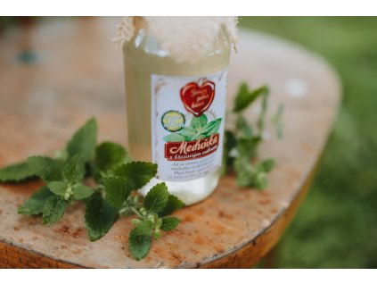 Meduňka s březovým cukrem