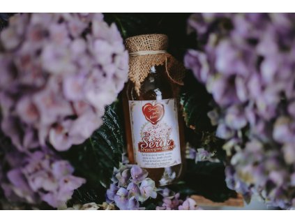 Šeříkový sirup s březovým cukrem