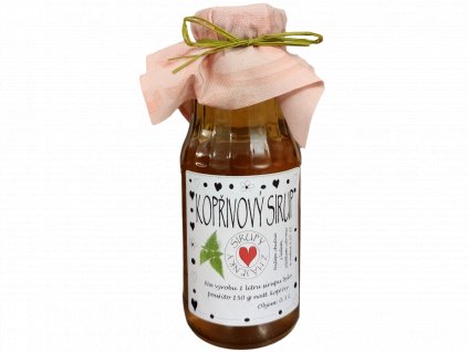 Kopřivový sirup  (Objem 1l)
