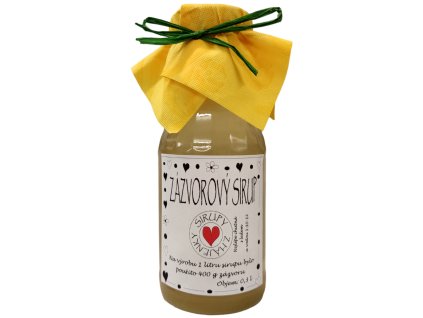 Zázvorový sirup  (Objem 1l)