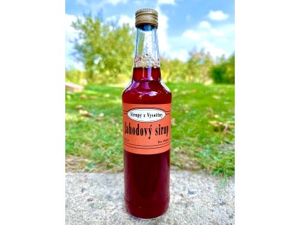 Jahodový sirup